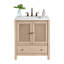 Alaterre Furniture Lucca Vanity Without Sink, 30-inch-638592384