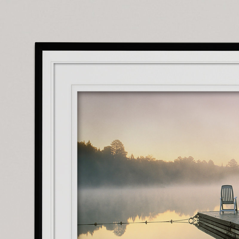 " Algonquin Provincial Park ", Black, 20" H x 24" W x 1.5" D