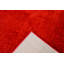 Tapis de zone rouge poils longs Rauch
