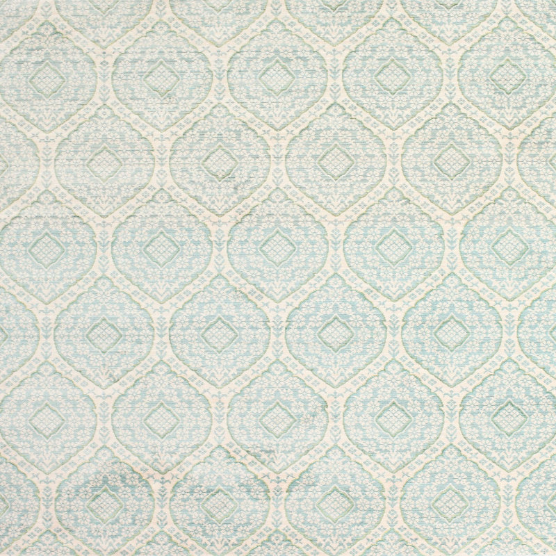 Tapis abstrait gris, Carré 5 pi
