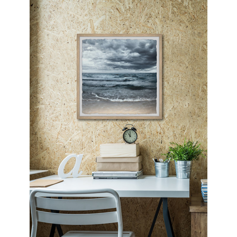 Overcast Skies - Single Picture Frame Print, 81cm H x 81cm W x 3.81cm D