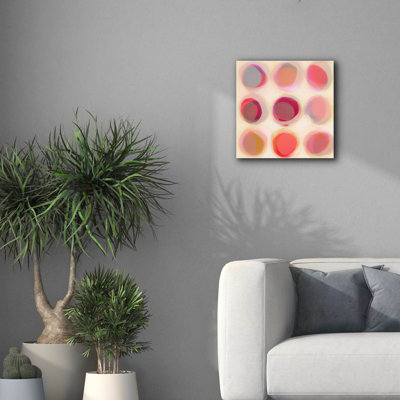 Art mural sur toile Wrought Studio ™ «Happy Go Lucky» par Tamar Zinna