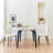 High-Back Dining Chairs with Ergonomic Design