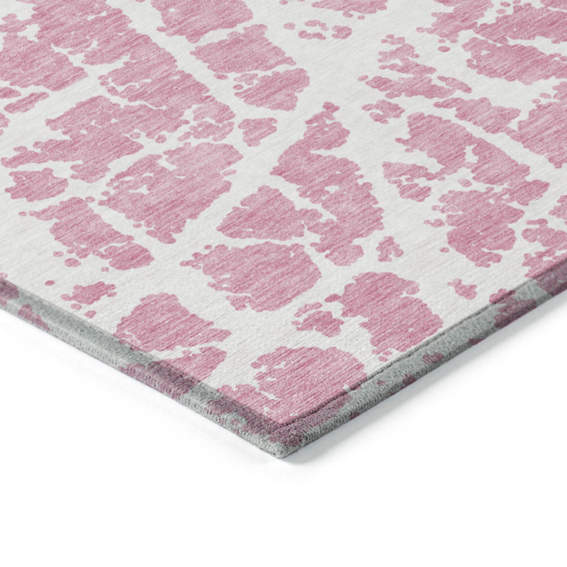 Kyrie Abstract Indoor / Outdoor Rug, Rectangle 10' x 14'