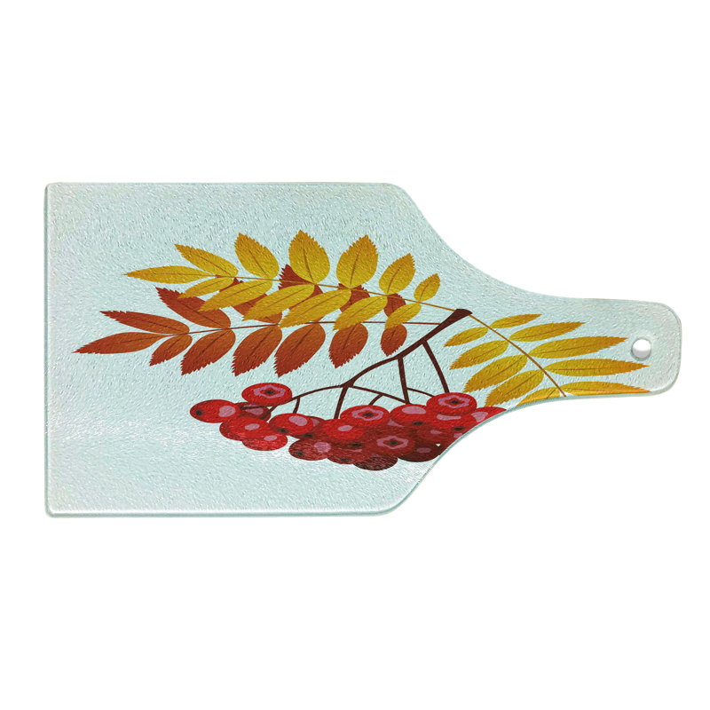 Planche à découper en verre trempé Ambesonne Rowan