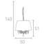 Alyson 5 - Light Drum Chandelier