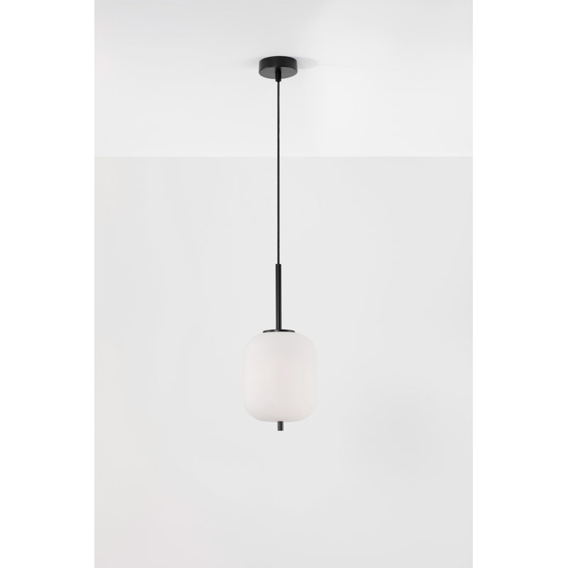 1 - Light Black Bulb Pendant