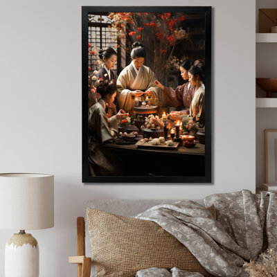 Carinna Asian Art Harmony In Tea IV, reproduction d'art sur toile