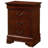 Louis Phillipe 3 Drawer Wood Nightstand-166158850