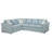 Northfield Two-Piece L Sectional With Queen Sleeper-124927000-103084958-124926998