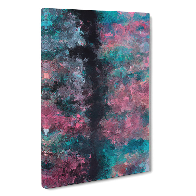 Butterfly Wing Abstract - Wrapped Canvas, 50cm H x 35cm W x 3cm D