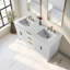 Ensemble de meuble-lavabo double 60 po Lissandra