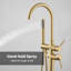 Single-lever floor-mounted bathtub faucet-124758277
