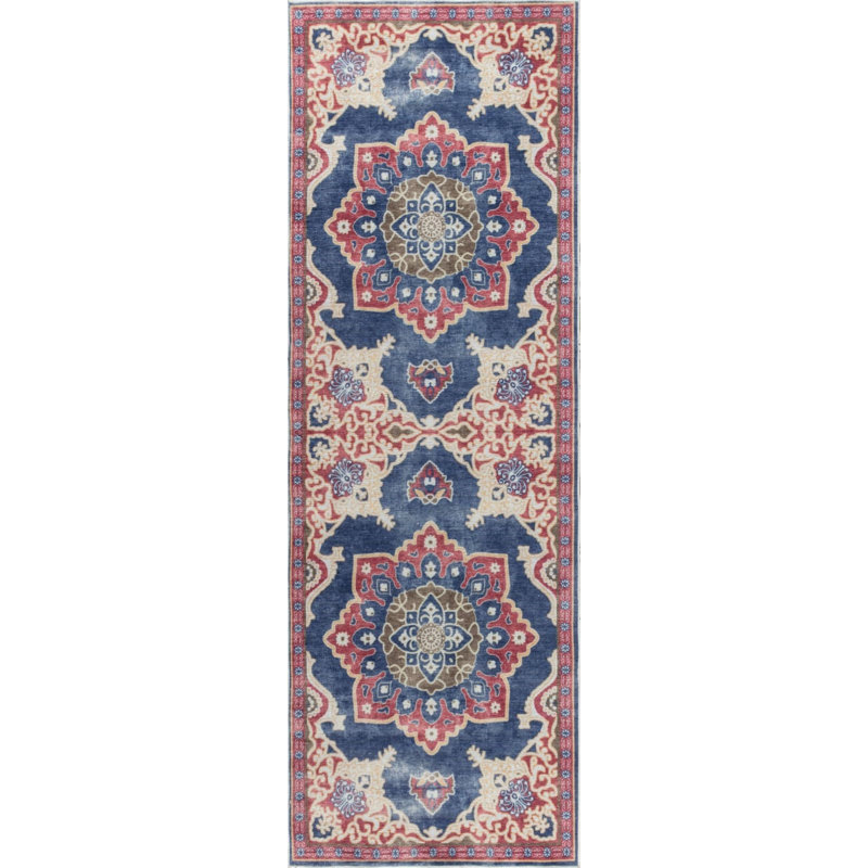 Rectangle Allauddin Area Rug, Runner 2'7'' x 8'