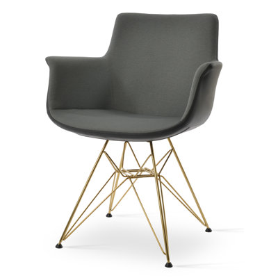 Fauteuil tour en laine Bottega