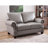 Cianciolo 4 Piece Top Grain Leather Standard Living Room Set