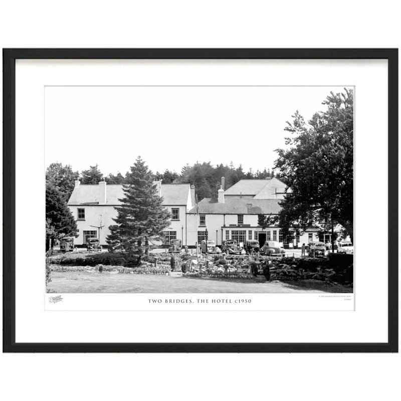 Two Bridges, The Hotel C1950 by Francis Frith - Single Picture Frame Print, 28cm H x 36cm W x 2.3cm D