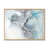 Toile avec cadre flottant brun