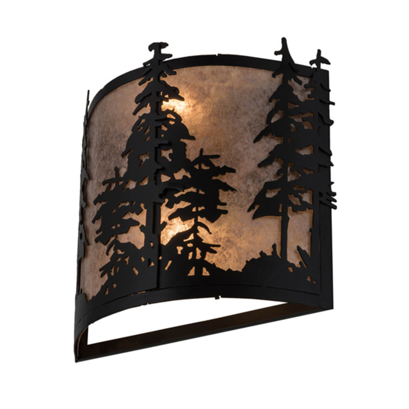 Jahson Steel Flush Mounted Sconce