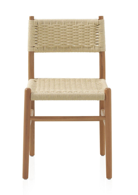 Krieger 46cm H Solid Wood Side Chair in Natural