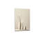 Décoration murale sur toile blanche vintage champêtre blanc de qualité supérieure 24 po x 18 po