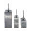 Modern Aluminum Metal Vases with Geometric Sculptural Design for Casual Home Decor, Contemporary Accent Decorative Objects - Set of 3