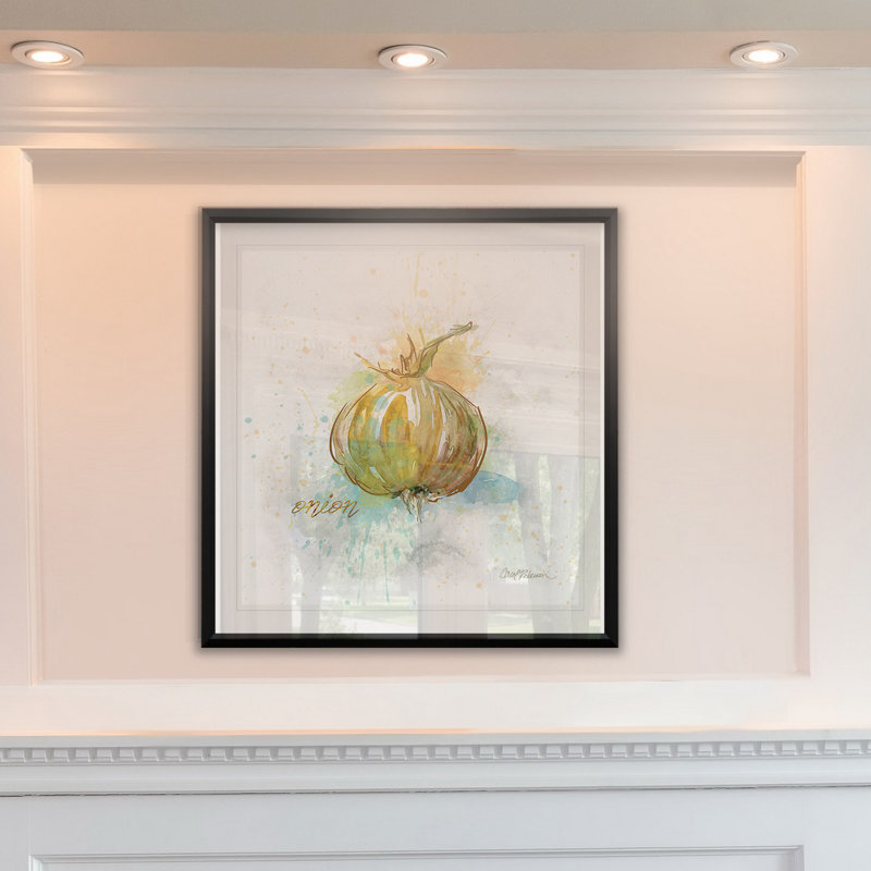 " Veggie Onion ", 30.5" H x 30.5" W x 1.5" D