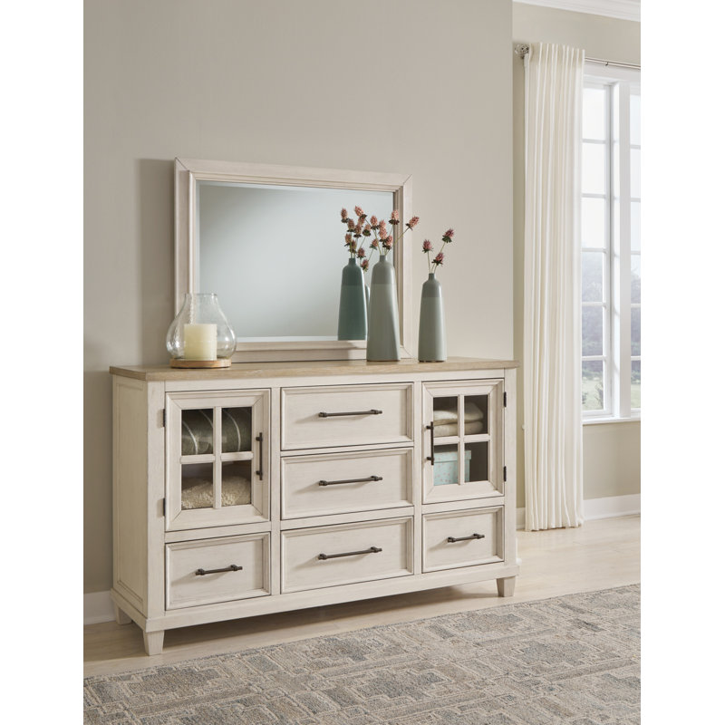 Commode et miroir Dishant