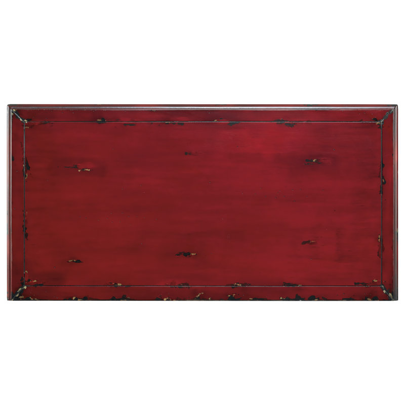 Grandover Two Drawer Two Door Chest, Red