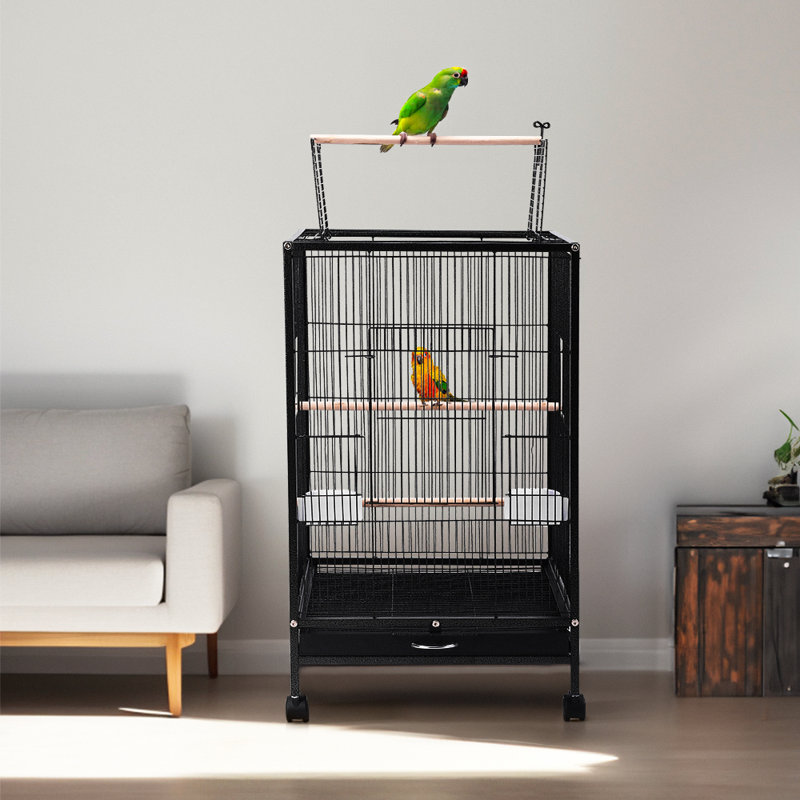 77cm Metal Floor Bird Cage
