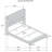 Queen Bed With Wingback, Grey Upholstery, Trim And Refined Bedroom Ambiance Design Upholstered In Grey, - Accented For Modern Decor-362439560-362439607