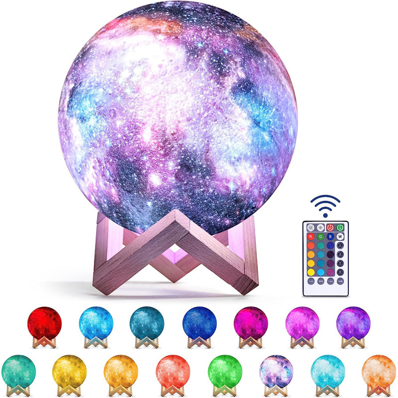 Veilleuse galaxie lune