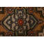 Geometric Wool Traditional Oriental Runner Rug 3x8