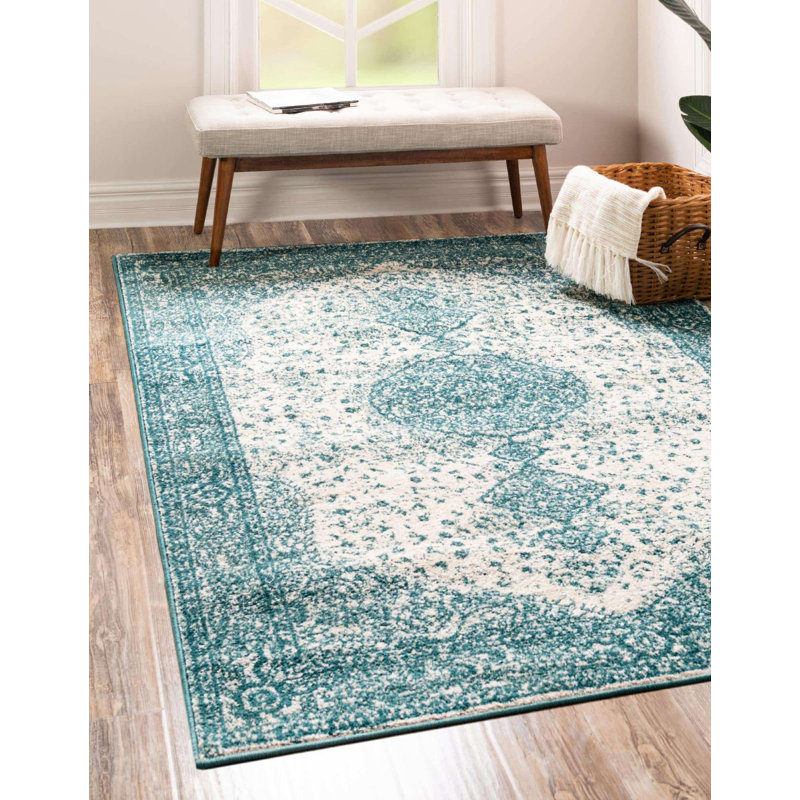 Tapis traditionnel Vienna couleur terre, Rectangle 6 pi x 9 pi