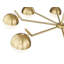 Lustre 8 lumières Trombetta en noir mat-837969816