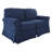 Zanesfield 59.75" Rolled Arm Slipcovered Loveseat-688314768