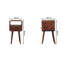 30cm W Solid Wood Bedside Table