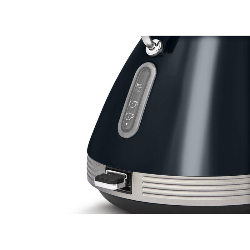 Morphy Richards Venture Retro Kettle and Toaster Onyx