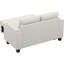 Bujesily Chenille Double Seat Sofa Pull Out Bed Sofa Couch For Apartment-443118029