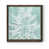Toile avec cadre en noyer