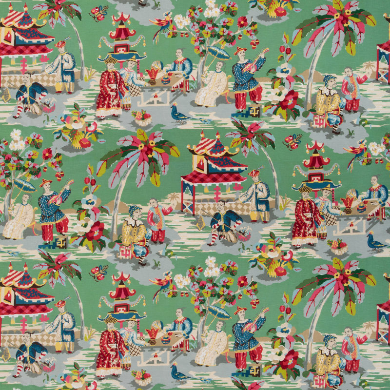 Baret Xian Performance Fabric, Jade