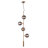 Zatara Dimmable Sputnik Sphere Chandelier