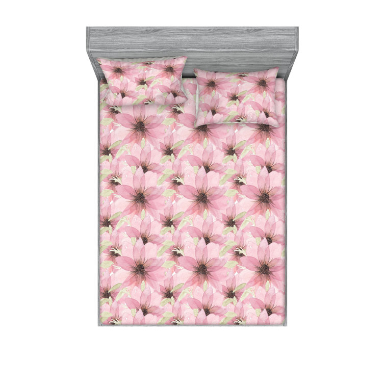 Drap-housse et taies décoratives 3 pièces Ambesonne