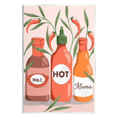 «No.1 Hot Mama Chili Sauce» par Dominika Godette, impression
