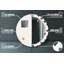Huldar Glass Flat Wall Mirror