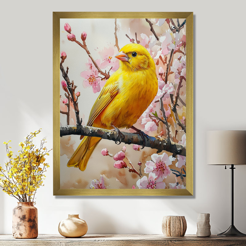 Reproduction d'art sur toile, H 44 po x l 34 po, Reproduction encadrée sans passe-partout, Or