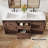 Chimira 2-Drawer 2-Door Manufactured Wood Double Sink Bathroom Vanity-129439377-134039060
