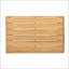Table basse de patio en bois d'acacia