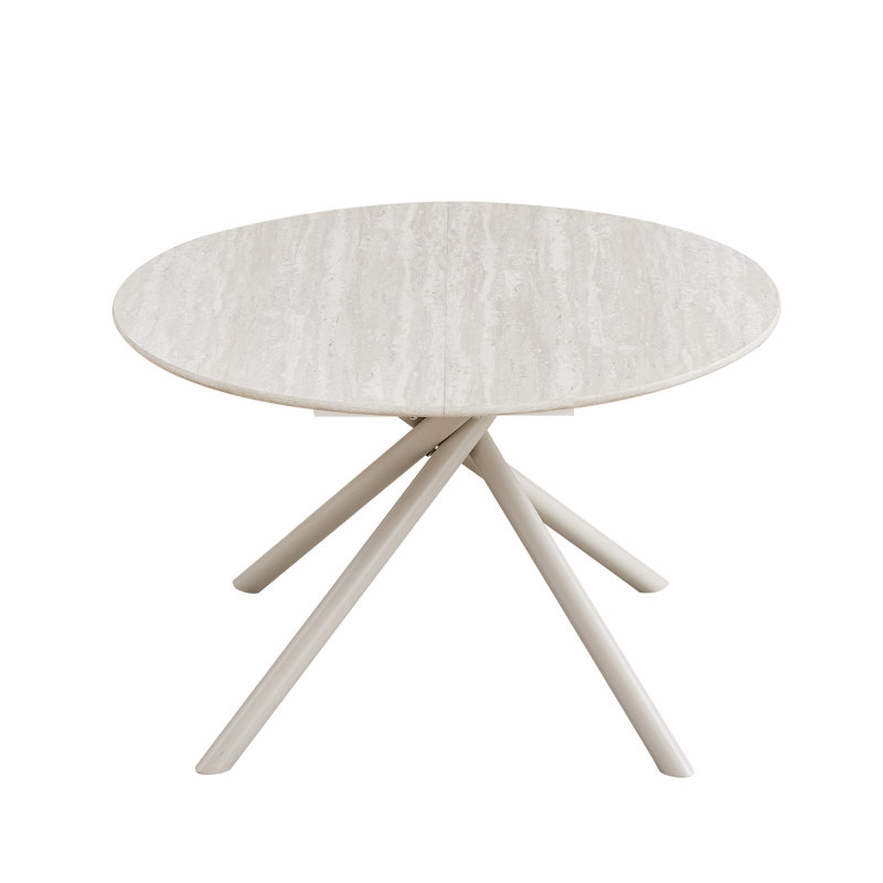 Round Metal Base Dining Table