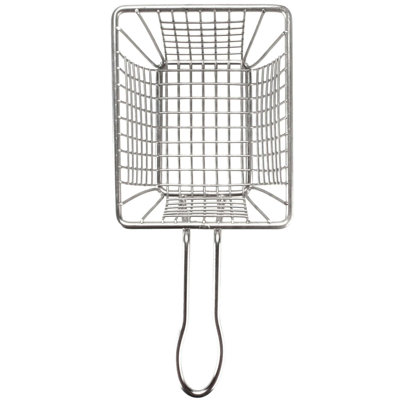 Belfry Kitchen Stainless Steel Mini Oblong Fryer Basket With Handle